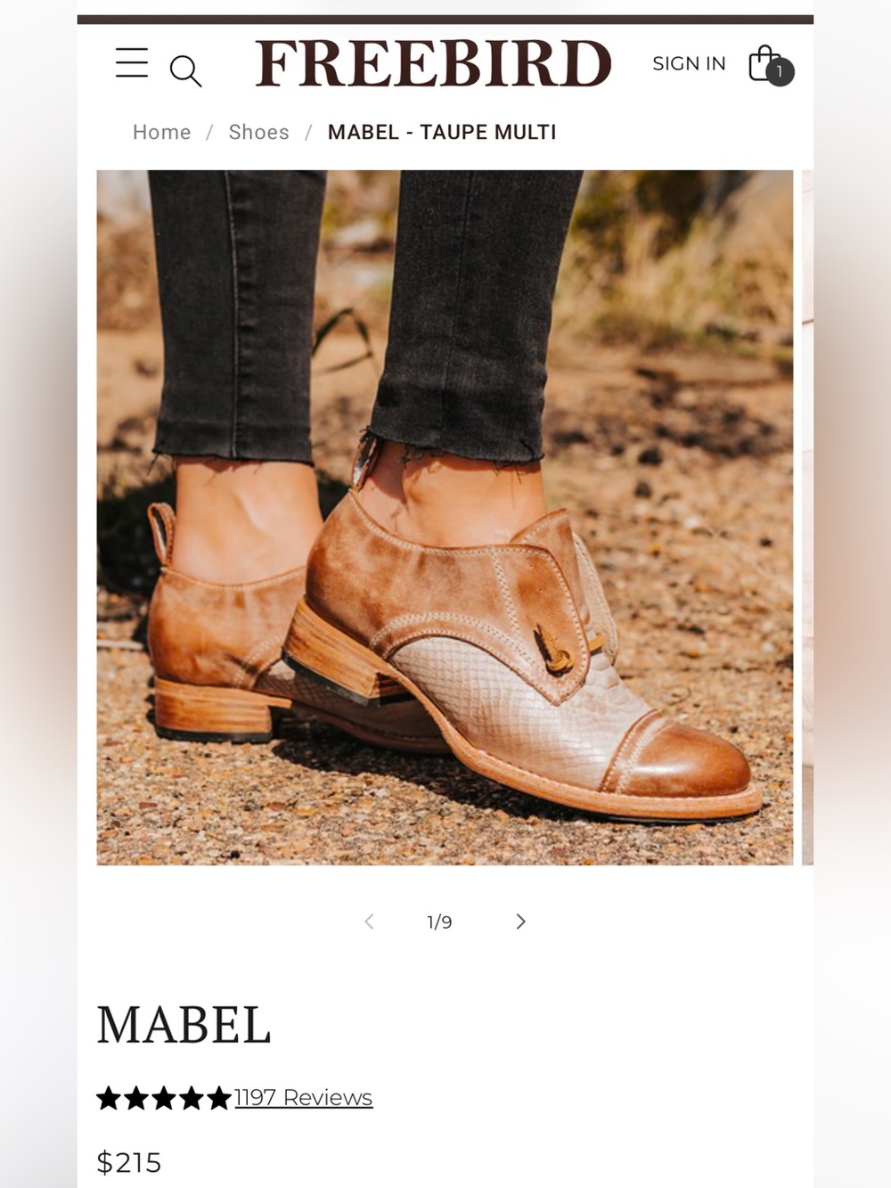 Freebird Oxford loafers